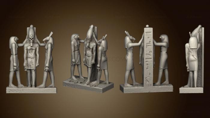 Египетские статуи и рельефы Прогулочная скульптура