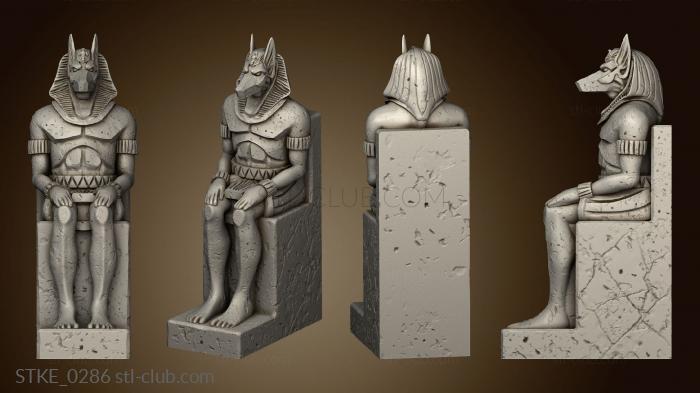 Египетские статуи и рельефы Ворота Древней Гробницы