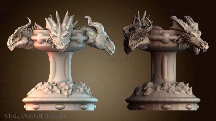 Статуэтки грифоны и драконы STKG_0550