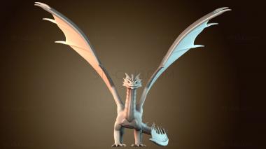 3D модель Ночной дракон (STL)