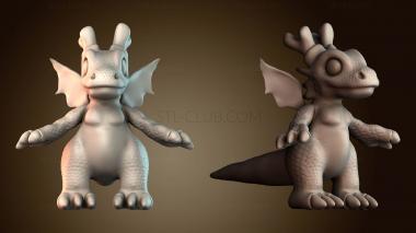 3D модель Дракон Куччиоло (STL)