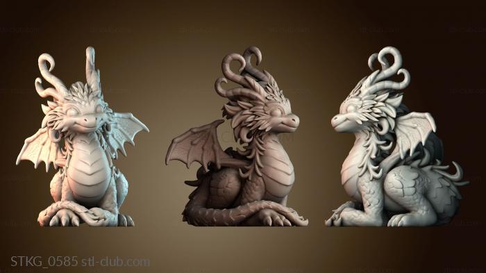 Статуэтки грифоны и драконы STKG_0585