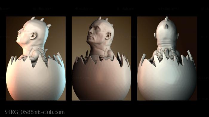 Статуэтки грифоны и драконы STKG_0588