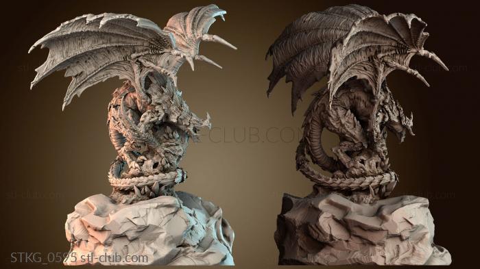 Статуэтки грифоны и драконы STKG_0595