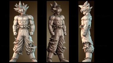 3D модель Гоку Dragon Ball (STL)