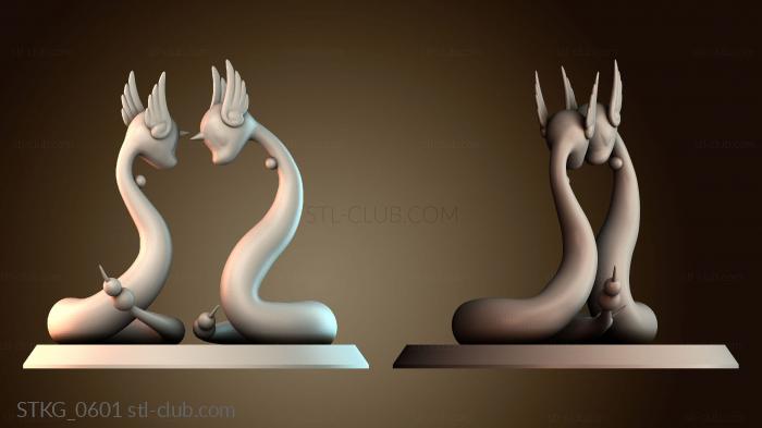 Статуэтки грифоны и драконы STKG_0601