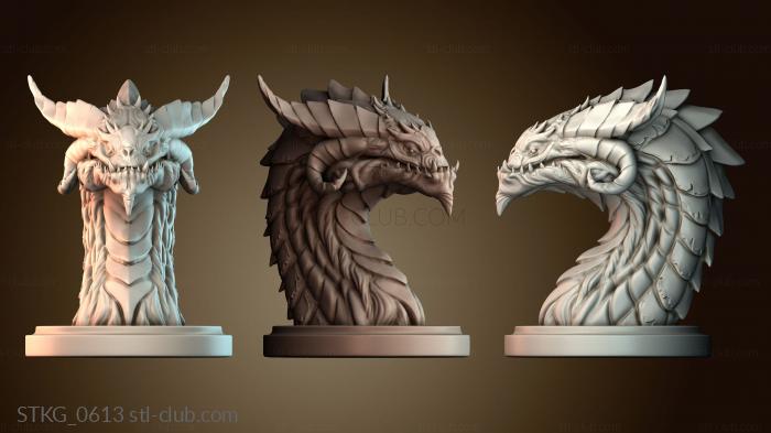 Статуэтки грифоны и драконы STKG_0613