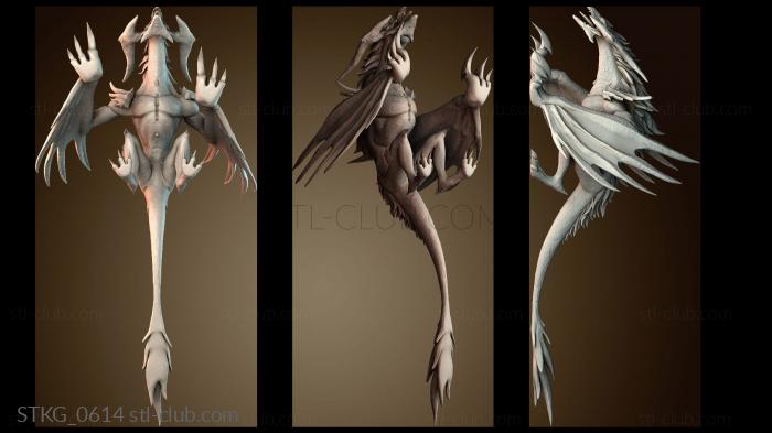 Статуэтки грифоны и драконы STKG_0614