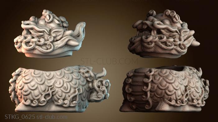 Статуэтки грифоны и драконы STKG_0625