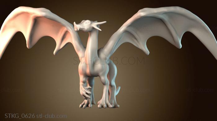 Статуэтки грифоны и драконы STKG_0626