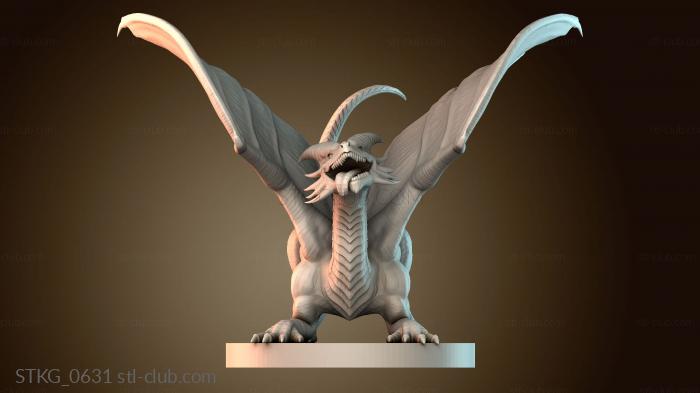 Статуэтки грифоны и драконы STKG_0631