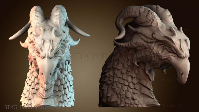 Статуэтки грифоны и драконы STKG_0633