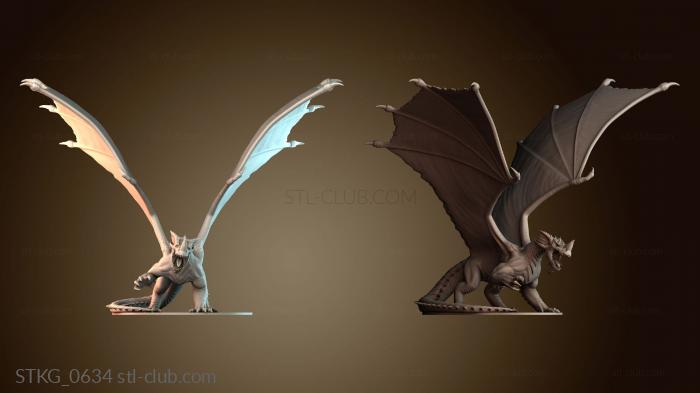 Статуэтки грифоны и драконы STKG_0634
