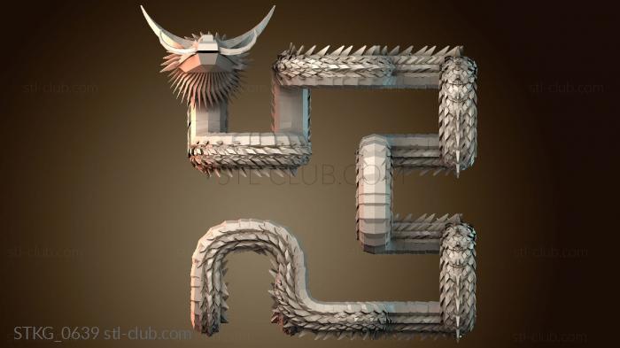 Статуэтки грифоны и драконы STKG_0639