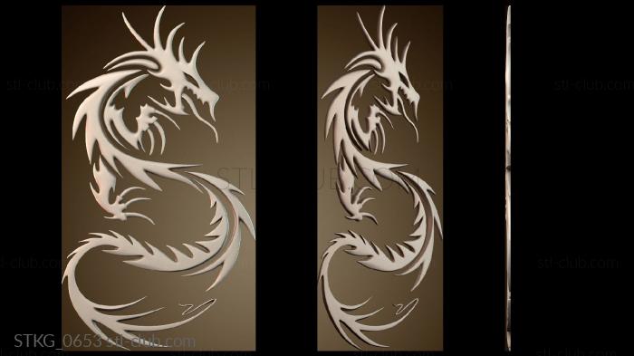 Статуэтки грифоны и драконы STKG_0653