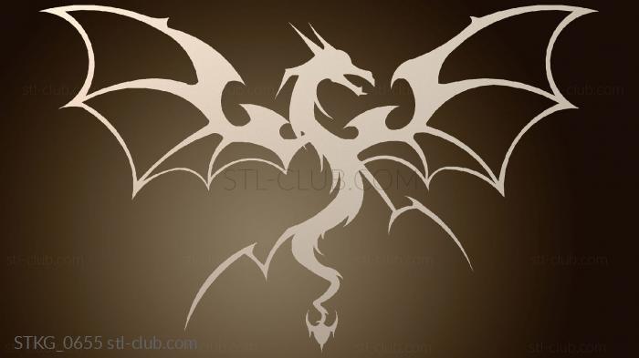 Статуэтки грифоны и драконы STKG_0655