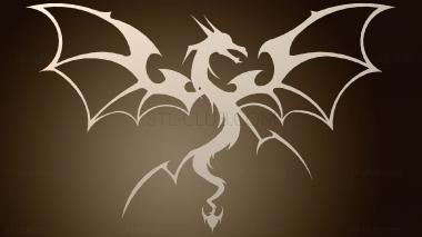 3D модель Дракон (STL)