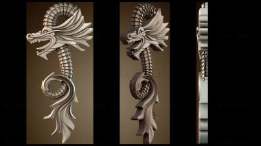 3D модель Узор «Дракон» (STL)