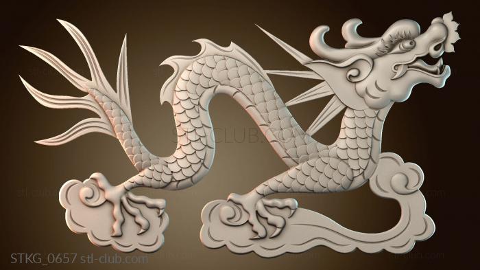 Статуэтки грифоны и драконы STKG_0657