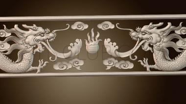 3D модель Узор «Дракон» (STL)