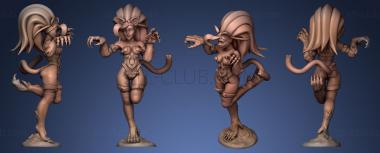 3D модель Felicia Darkstalkers 32 мм (STL)