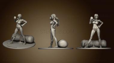 3D модель Девушка Из Коробки (STL)