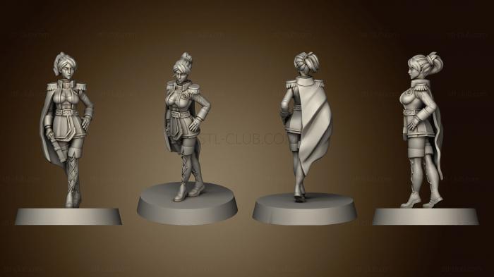 3D модель Мини-игры Miniatures Sarrin Pose 1 октября 2022 года (STL)