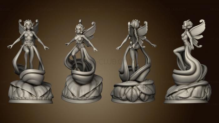 3D модель Варианты Поддержки Twin Goddess Fairy (STL)