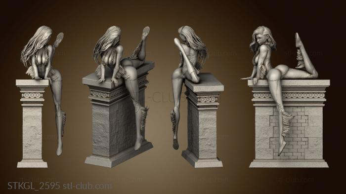 3D модель Черная Кошка (STL)