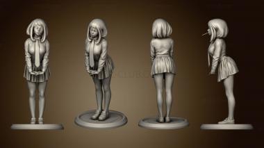 3D модель Школьное платье Uraraka (STL)