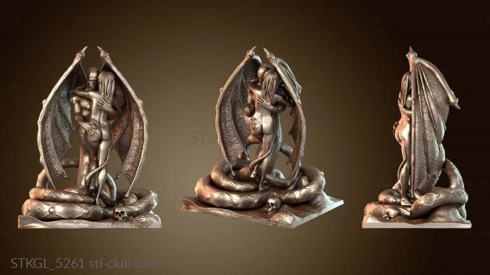 Статуэтки девушки STKGL_5261