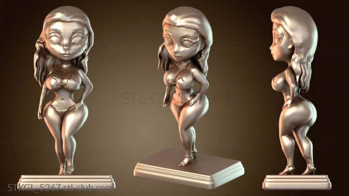 Статуэтки девушки STKGL_5267