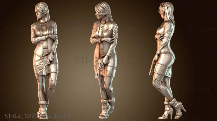 Статуэтки девушки Аандра