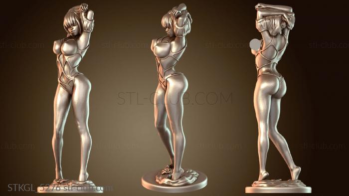 Статуэтки девушки Смелая аниме-девушка