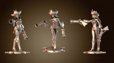 3D модель Мисс Фортуна Способная (STL)