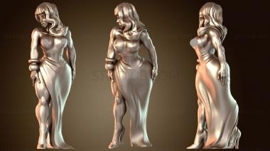 3D модель Платье Бетти: Герои и злодеи по всем королевствам (STL)