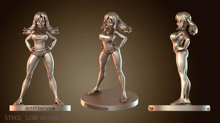 Статуэтки девушки Ada Amarillo OC Legendary