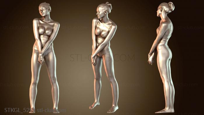 Статуэтки девушки Нижнее белье Адель Сабель