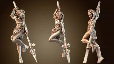 3D модель Поляк Воин в возрасте (STL)