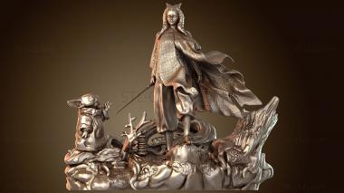 3D модель Асока Свирепая (STL)