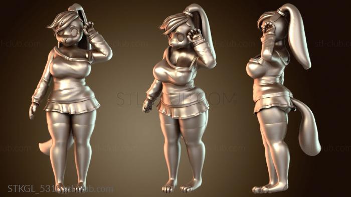 Статуэтки девушки Аканэ