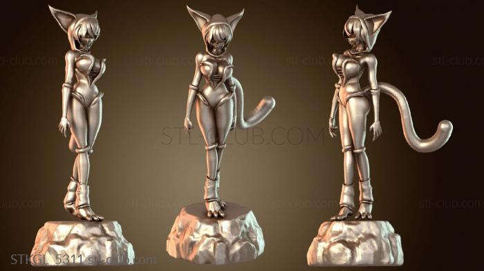 Статуэтки девушки Акарту Скульптурная дуэль Куноити