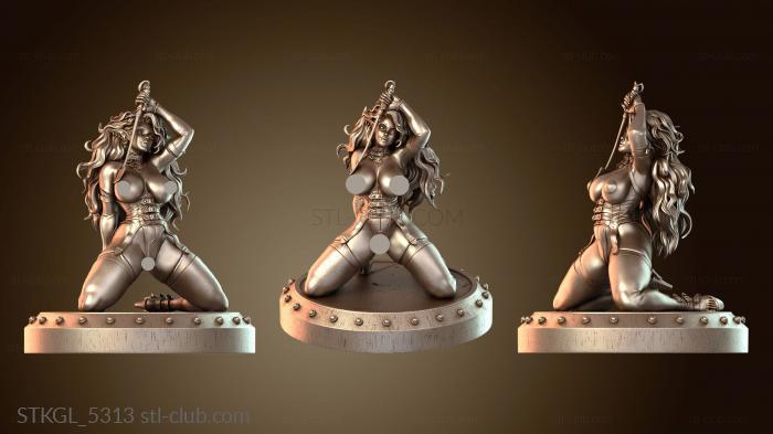 Статуэтки девушки Квартира Акиры