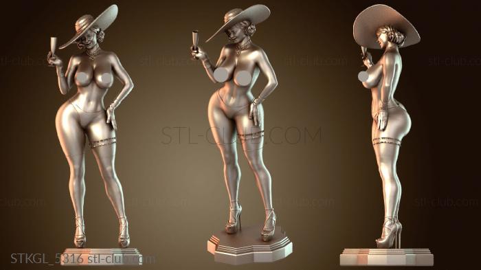 Статуэтки девушки Альцина