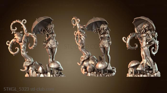 Статуэтки девушки Алиса Любопытная