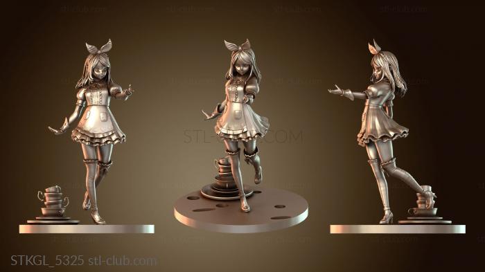 Статуэтки девушки Волосы Элис Бэк