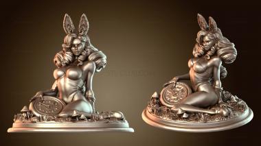 3D модель Фантазия одетой Алисы (STL)