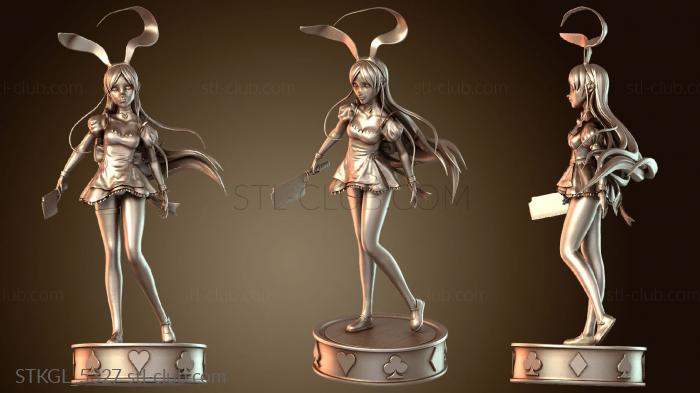 Статуэтки девушки Алиса в стране чудес