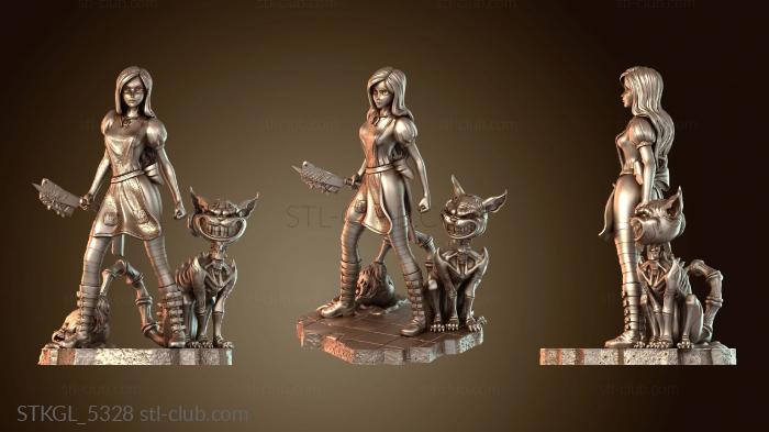 Статуэтки девушки Alice Madness Returns Legendary