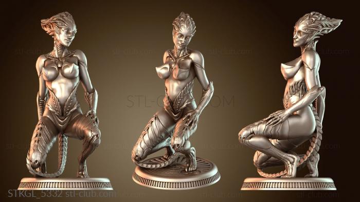 Статуэтки девушки Инопланетная Чародейка